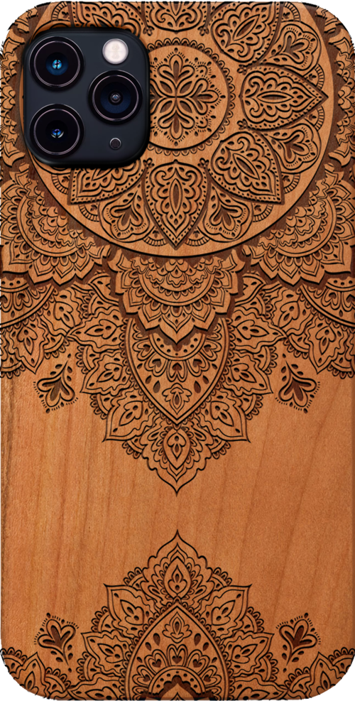 Floral Mandala 3 - Engraved