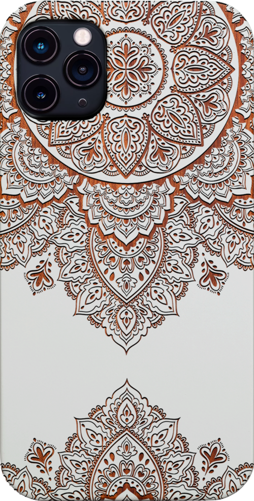 Floral Mandala 3 - Engraved
